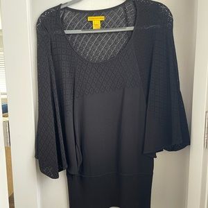 Black Catherine Malandrino Shirt